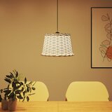  Sjenilo za stropnu svjetiljku bijelo Ø40x26 cm od pruća | shoptok.hr