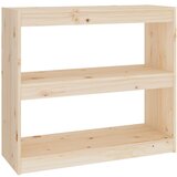 Furnova Knjižna omara/pregrada 80x30x71,5 cm trdna borovina, (21933241) | Shoptok.si