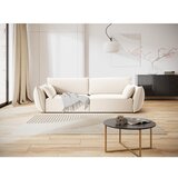 Mazzini Sofas Bež žametna sedežna garnitura 208 cm Vanda – | Shoptok.si