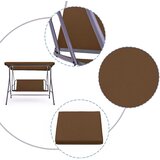 Multi Garden sjedalo za vrtnu ljuljačku – 127 x 100 cm, smeđi | shoptok.hr
