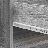  Kava Stol Siva sonoma 49 x 50 x 40 cm Konstruirano drvo | shoptok.hr