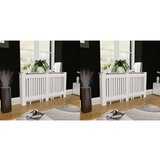  Pokrovi za radijator 2 kom bijeli mdf 152 cm Cijene