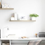  Plutajuća zidna polica boja hrasta 90 x 23,5 x 3,8 cm MDF | Eponuda.ba