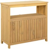  Vrtna konzola Svijetla akacija 80 x 35 x 75 cm | shoptok.hr