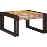vidaXL Polica za kopalnico 60 x 50 x 23 cm Trdna mango les, železo | Shoptok.si