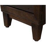 Ixia Smeđa vitrina od masivnog manga 40x180x40 cm Ravi – | shoptok.hr