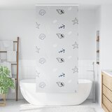 Rolo zavjesa za tuš s kazetom 90x240 cm širina tkanine 86 cm | shoptok.hr