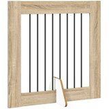  Vrata za pse s postoljem 6 pcs Hrast sonoma 80 x 60 cm | shoptok.hr