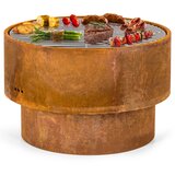 Blumfeldt Pompeii Rust, kamin i roštilj, Ø 60cm, čelik | shoptok.hr