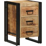  Noćni ormar s ladicama Smeđa 40 x 40 x 59 cm Čvrsto drvo manga | shoptok.hr
