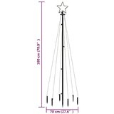  Božićno drvce sa šiljkom i 108 LED žarulje plave 180 cm | shoptok.hr