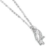 HARRY POTTER Ogrlica - sova Hedwig, posrebrena | shoptok.hr