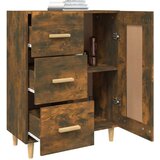  Komoda boja dimljenog hrasta 69 5x34x90 cm konstruirano drvo | shoptok.hr