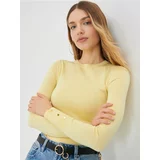 Sinsay ženski džemper s ukrasnim gumbima Basic 7257J-10X