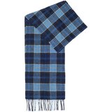 Barbour Šali & Rute TARTAN LAMBSWOOL SCARF USC0001 Modra Cene