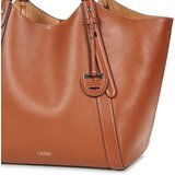 Polo Ralph Lauren Nakupovalne torbe TASHA TOTE LARGE Kostanjeva | Shoptok.si