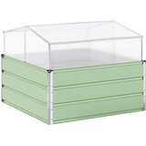  Sadilica Pastelno zelena 100 x 100 x 77 cm Cinkani čelik | Eponuda.com