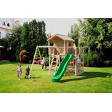 Fungoo set MOONLIGHT s toboganom - drveno dječje igralište | shoptok.hr