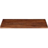 Stolna ploča 120x70x2,5 cm pravokutna masivno obnovljeno drvo | Eponuda.ba