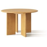Micadoni Okrugao blagovaonski stol od punog hrasta ø 120 cm Charlotte – | shoptok.hr