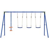  Set vanjskih ljuljački Šareni 330 x 185 x 185 cm Čelik i PE | shoptok.hr