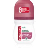 Borotalco Soft Talc & Pink Flower roll-on dezodorans bez alkohola 50 ml | shoptok.hr