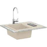 Umivaonik Bež 620 x 500 mm 80% kvarc i 20% smola | shoptok.hr