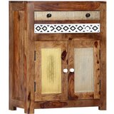  Bočni ormarić 60 x 30 x 75 cm od masivnog drva šišama | shoptok.hr