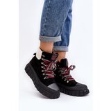 Boto Lined Boots Trappers on Thick Sole Black Ralotta | shoptok.hr