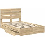  s od storage Sonoma hrast 135 x 190 cm Konstruirano drvo | shoptok.hr