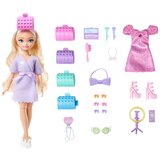 Barbie Sanje GET READY WITH ™ Malibu" modna lutka - 1 k. Cene