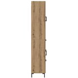 Highboard 2 kom. Umjetnički hrast 69,5 x 34 x 180 cm | shoptok.hr