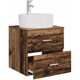  Umivaonik s policom Staro drvo 49,5 x 44,5 x 65 cm | shoptok.hr