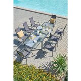 Ambia Garden VRTNA MIZA kovina, steklo antracit | Shoptok.si