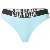 Calvin Klein Swimwear Bikini donji dio 'Intense Power' svijetloplava / crna / bijela