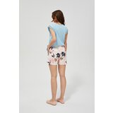 Marisse Printed Shorts L-Sh-3121 L.Pink | ePonuda.com