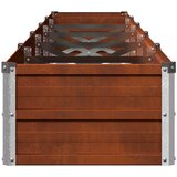  Povišeni vrtni krevet Rđa 400 x 40 x 24 cm corton | shoptok.hr
