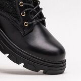 Resti Openwork black women's lace-up boots Buhomi - Footwear | Shoptok.si