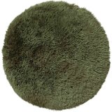  Presvlaka za jastuk 6 pcs HEERLEN Zelena Ø 60 cm PV flis | shoptok.hr