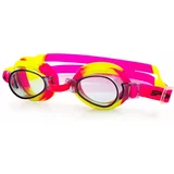 Spokey JELLYFISH Children's swimming okuliare, pink-yellow