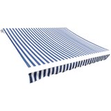 Platno za tendu plavo-bijelo 5 x 3 m Cijene