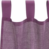 Voile zavjese s petljama 2 kom. ljubičaste 140x260 cm | Shoptok.si