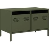 TV ormarić maslinastozeleni 68x39x43,5 cm hladno valjani čelik Zelena | shoptok.hr
