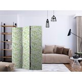 Artgeist PARAVAN 135/172/3 cm bela, svetlo zelena | Shoptok.si