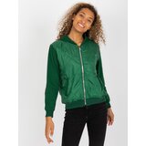 RUE PARIS Sweatshirt-RV-BL-8226.11X-dark green | Shoptok.si