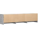 TV ormarić s LED rasvjetom Betonsko Siva 165 x 34 x 40 cm | shoptok.hr