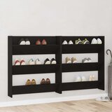  Ormar za cipele s policom 2 pcs Crni hrast 86 x 18 x 90 cm | shoptok.hr