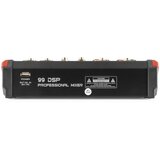  VM-KG06 6 kanalna mešalna miza z USB / Bluetooth predvajalnikom ter vokalnim efektom - Audio-Kondric | Shoptok.si