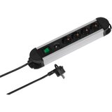 Vivanco 4-fach Steckdosenleiste Alu 1,6m 37656 EPLS 4ALU Professional Line Cene