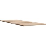  Stolne ploče 3 kom 80x53x1,7 cm od masivne borovine pravokutne | shoptok.hr
